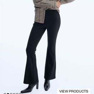 H&M Classic Black Flare Pants